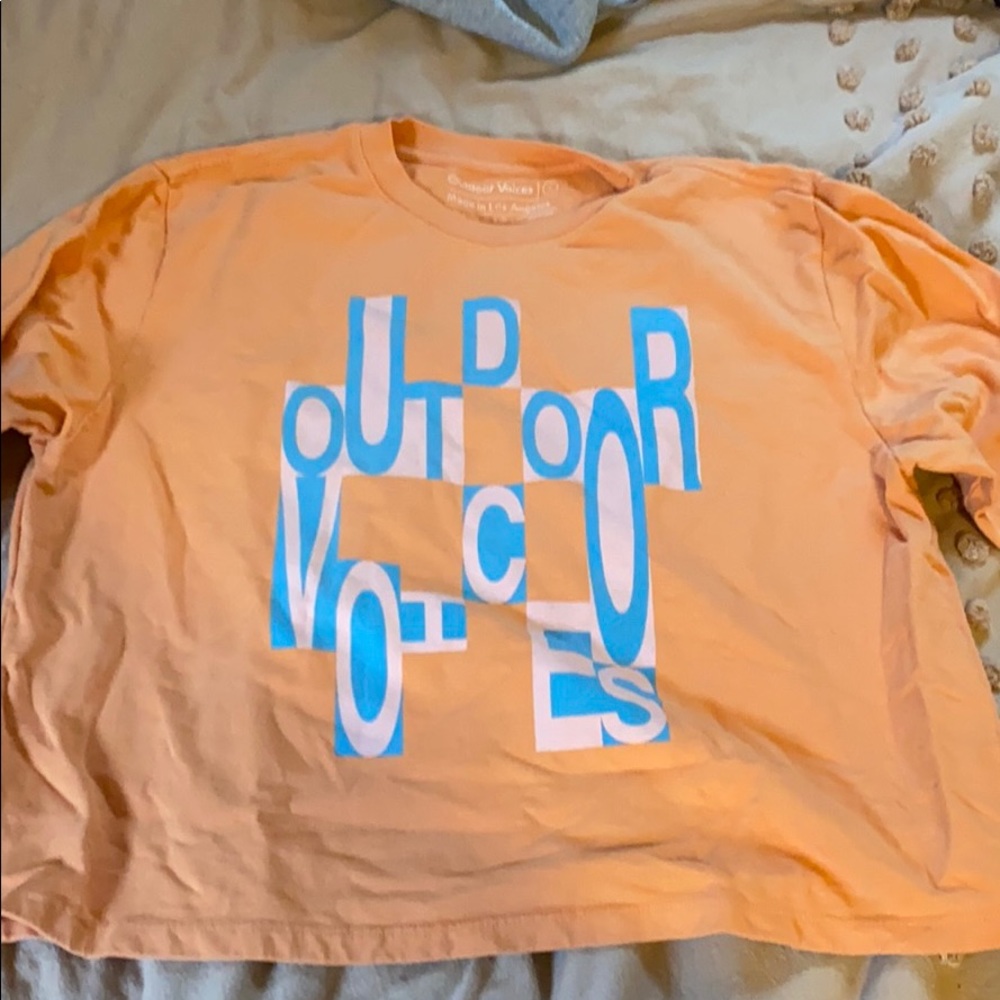 Outdoor voices cropped sweatshirt